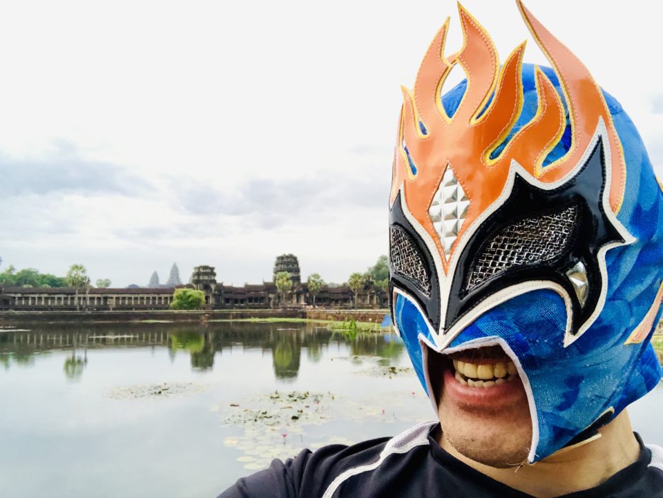 アンコールワットと世界遺産マン